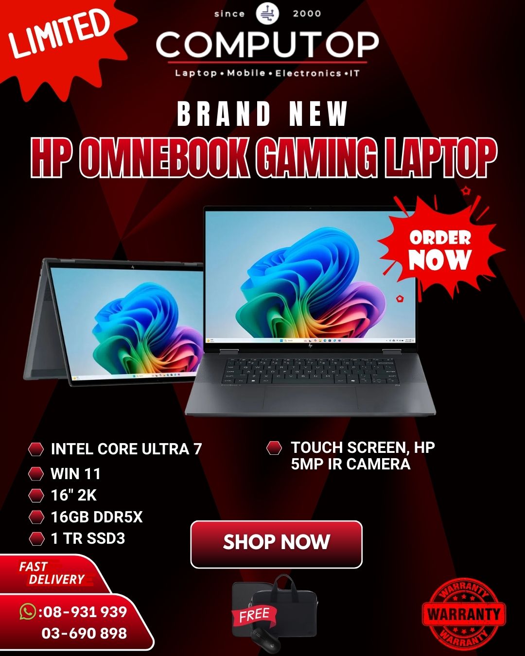 HP OMNEBOOK Laptop