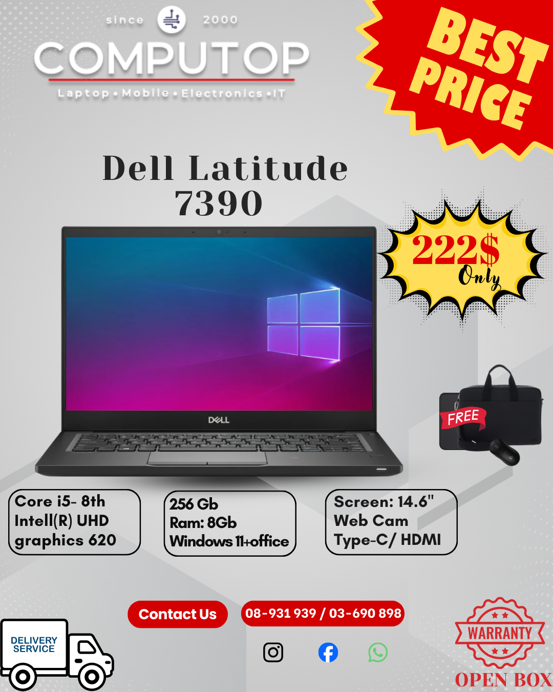 DELL Latitude 7390